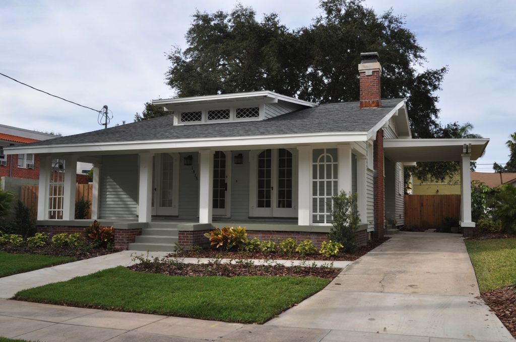 Front driveway